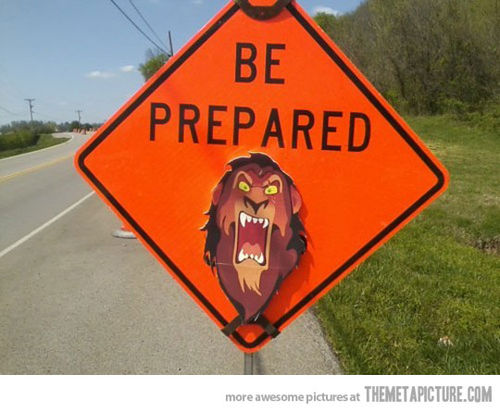 be-prepared-sign